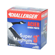 CHALLENGER 12GA 3" 1-1/8OZ #1 STEEL BOX 25RDS — Goble's