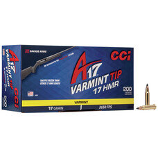 CCI CCI 17 HMR 17GR  A17  2650FPS 200RDS
