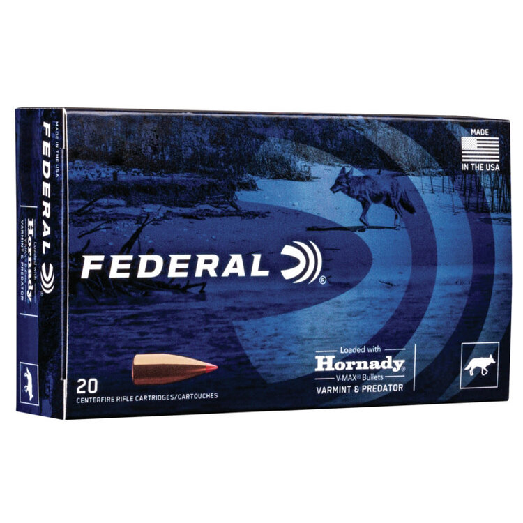 FEDERAL FEDERAL 6.5 CREEDMOOR 95GR V-MAX 20RDS
