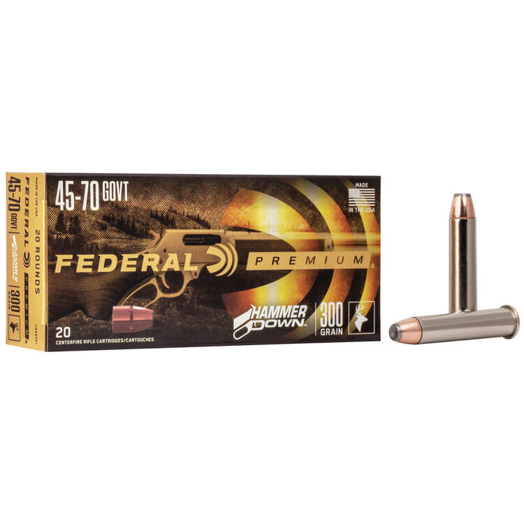 FEDERAL FEDERAL HAMMER DOWN 45-70GOV 300GR 20RDS