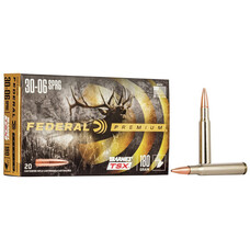 FEDERAL FEDERAL 30-06SPRG 180GR BARNES TSX AMMO 20RDS