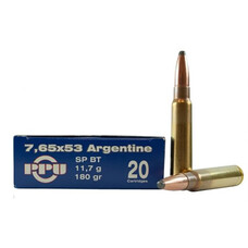 PRVI PARTIZAN PPU 7.65X53 ARGENTINE  SP BT 180gr 20rds