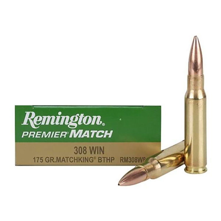 REMINGTON 308 WIN MATCHKING  BTHP 175gr 20rds