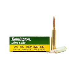 REMINGTON 25-06 REMINGTON 120GR PSP 20RDS