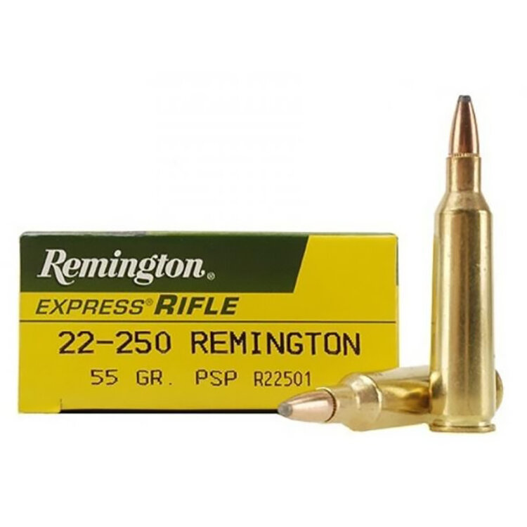 REMINGTON  22-250 REM PSP 55GR 20rds