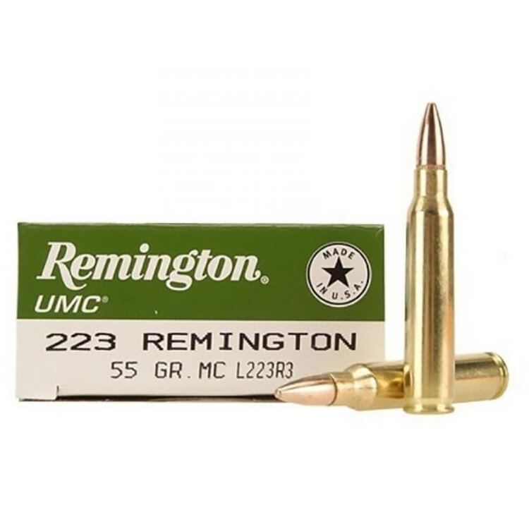 REMINGTON UMC  223REM MC 55GR  20RDS