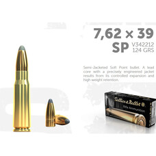 SELLIER & BELLOT SELLIER & BELLOT  7.62X39 123gr SP 20rds