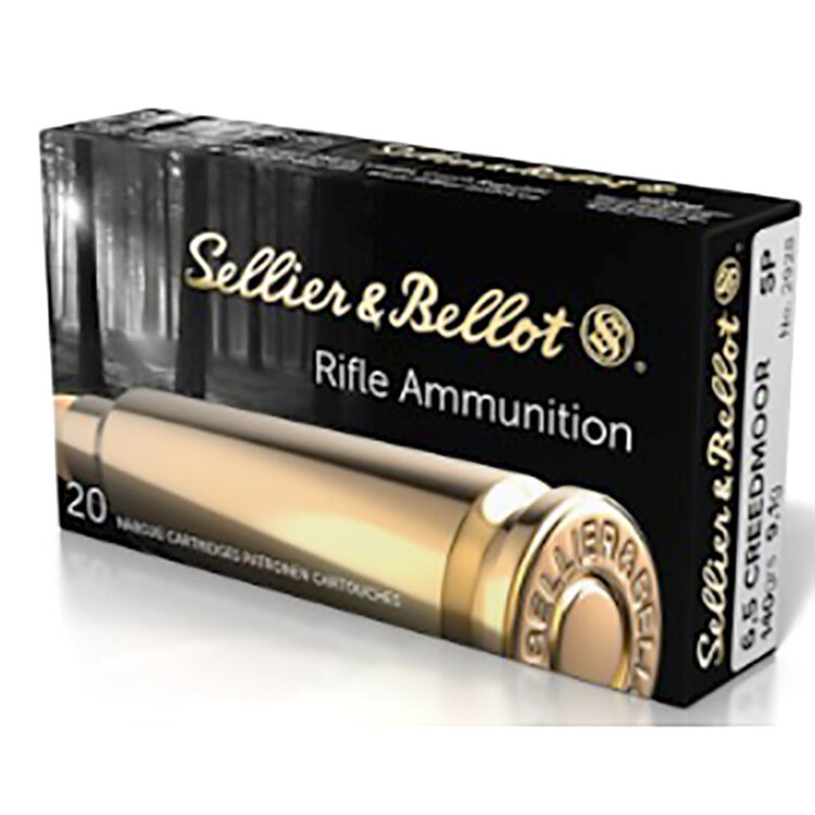 SELLIER & BELLOT S&B 6.5 CREEDMOOR 140gr. SP 20RDS