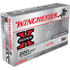 WINCHESTER  220 SWIFT CAL 50 GR 20RDS
