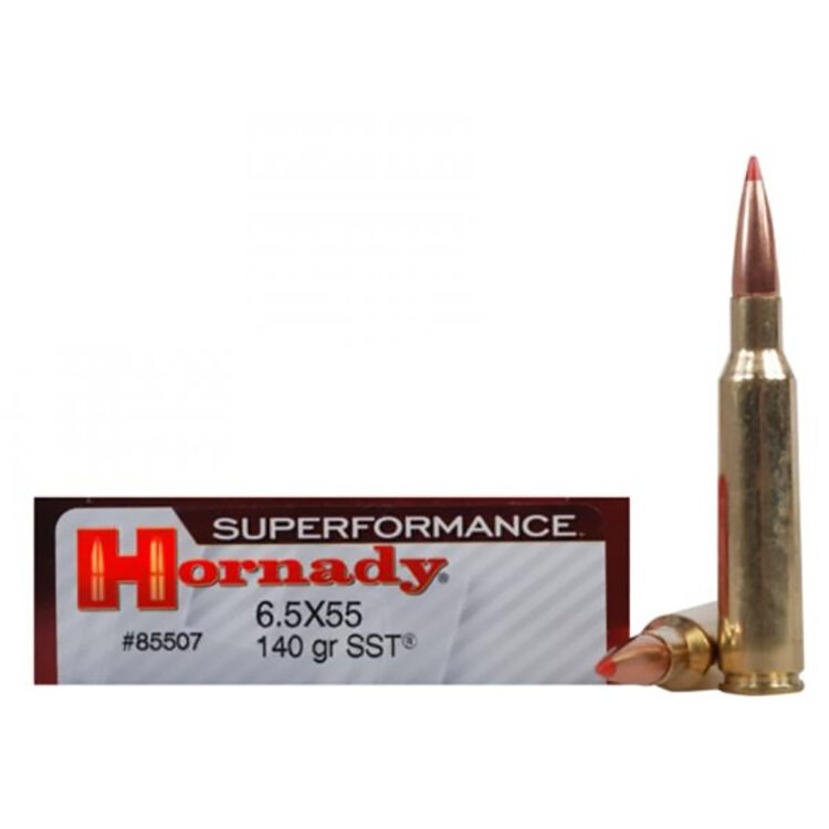 HORNADY HORNADY 6.5X55 140gr  SST SPF 20rds