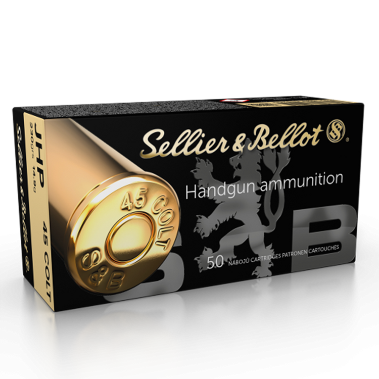 SELLIER & BELLOT SELLIER & BELLOT  45COLT 230GR JHP 50rds