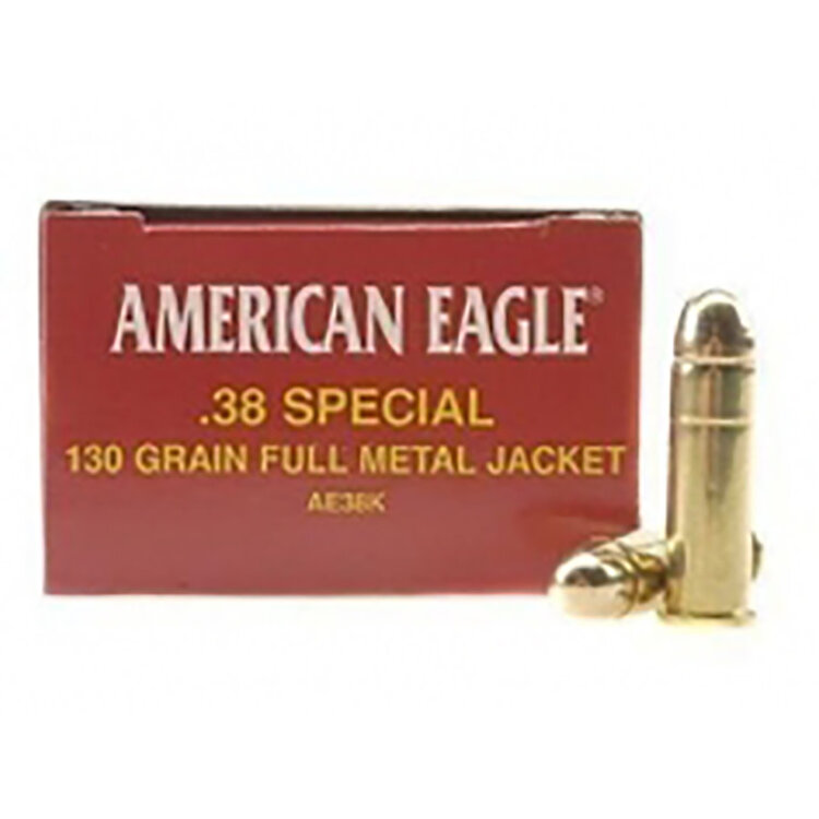 AMERICAN EAGLE AMERICAN EAGLE 38 SPL 130GR FMJ