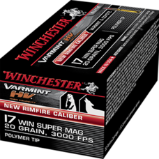 WINCHESTER 17 WINCHESTER SUPER MAG HV 20gr 3000fps 50rds 17WSM