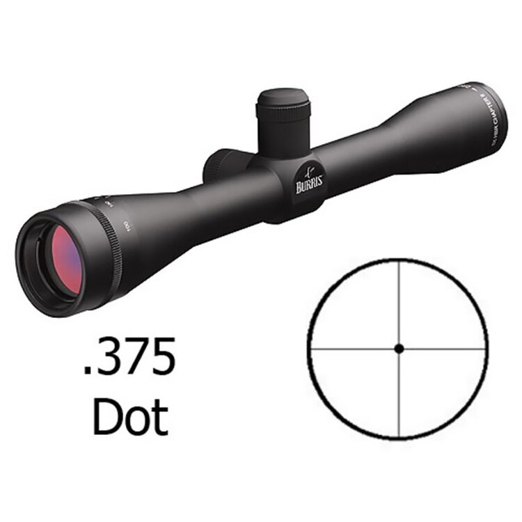(USED) BURRIS FULLFIELD 6X-32MM HBR II .375 TARGET DOT SCOPE A/O