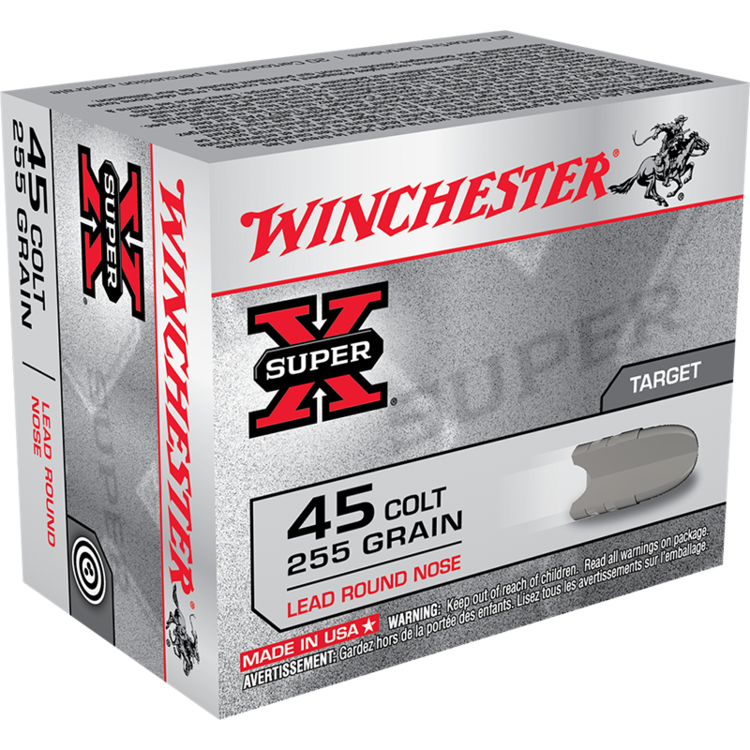 WINCHESTER 45 COLT 255gr LRN TARGET