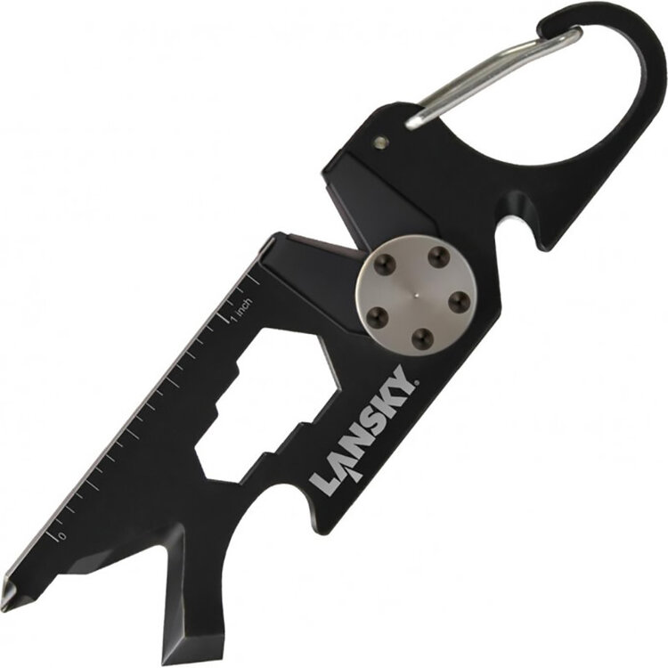 LANSKY ROADIE 8 IN 1 KEYCHAIN SHARPENER