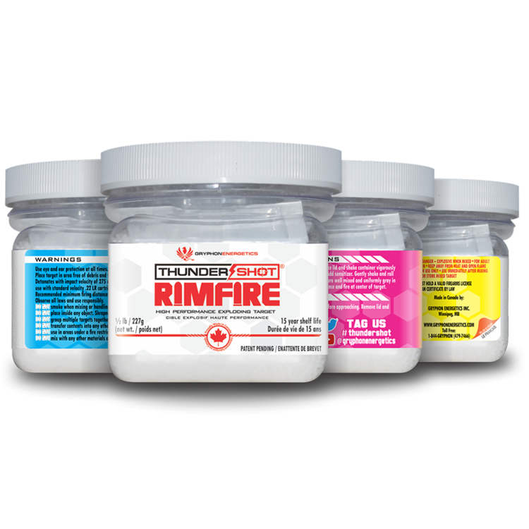 THUNDERSHOT RIMFIRE TARGET (SALE LIMITED TO 6KG)