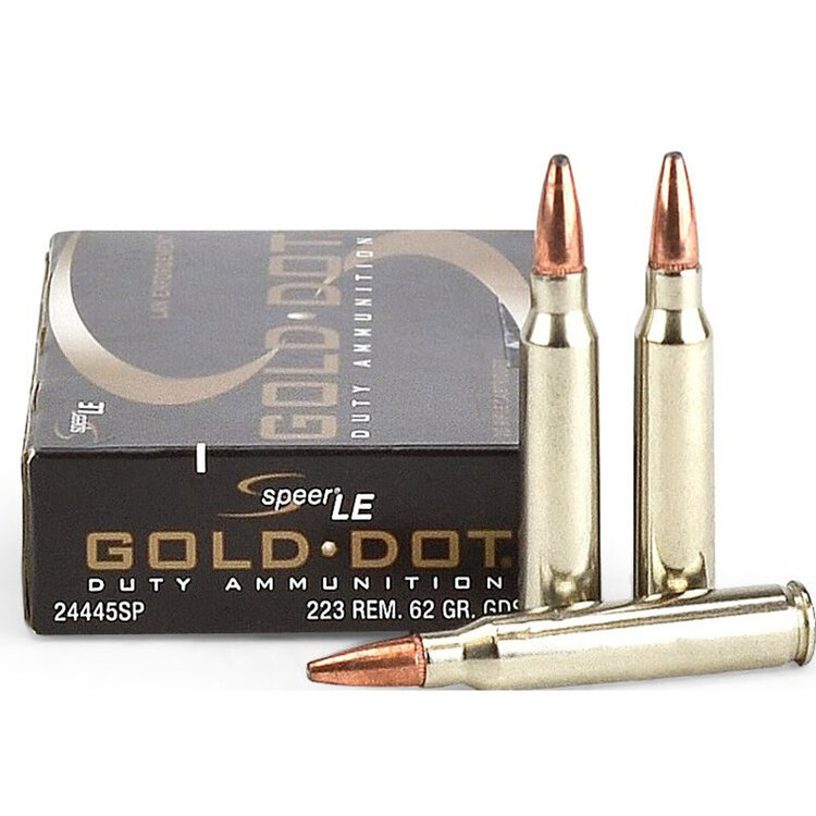 CCI CCI SPEER 223REM 62GR SPEER GOLD DOT 20RDS