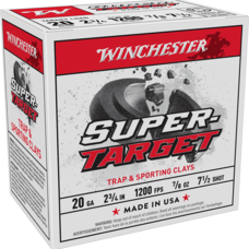 WINCHESTER SUPER TARGET 20GA 2 3/4  #7.5 FLAT OF 250RDS