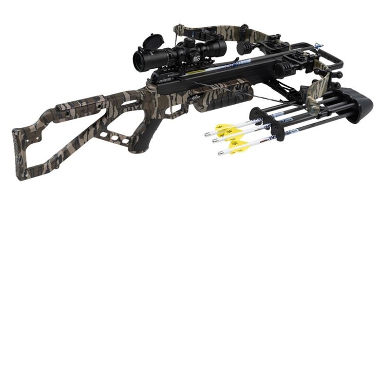 EXCALIBUR EXCALIBUR MICRO EXTREME - BOTTOMLANDS W/ TACT100 SCOPE - DEALER ONLY E12345 THIS CROSSBOW IS IN BOTTOMLANDS CAMO