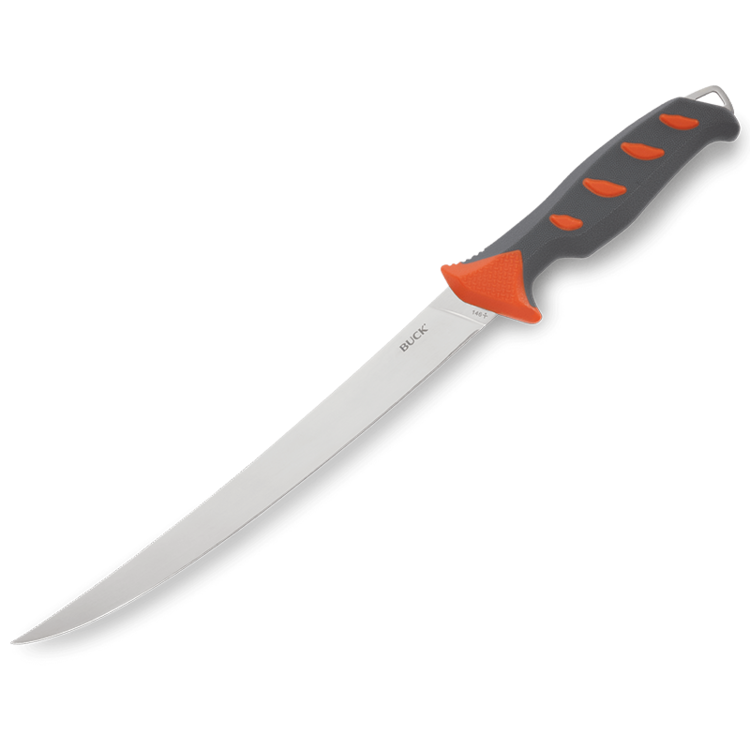 BUCK KNIVES BUCK HOOKSET 9" ORANGE/GRAY FRESH