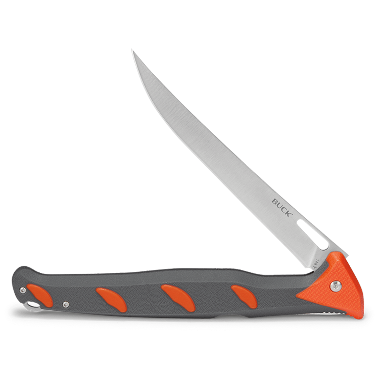 BUCK KNIVES BUCK HOOKSET 6" ORNAGE/GRAY FRESH