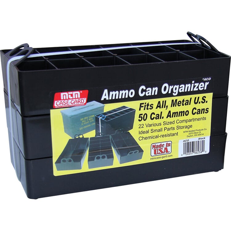 MTM CASE GARD AMMO CAN ORGANIZER 3 PER PACK