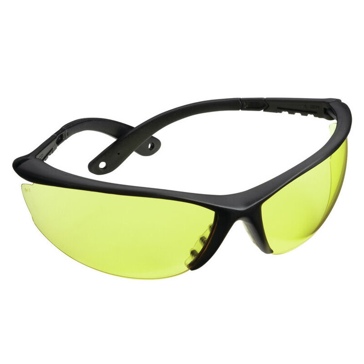 CHAMPION CHAMPION SHOOTING GLASSES BLACK/YELLOW W/CASE