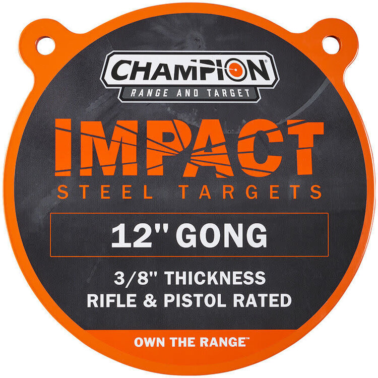 CHAMPION CHAMPION IMPACT STEEL GONG TARGETS