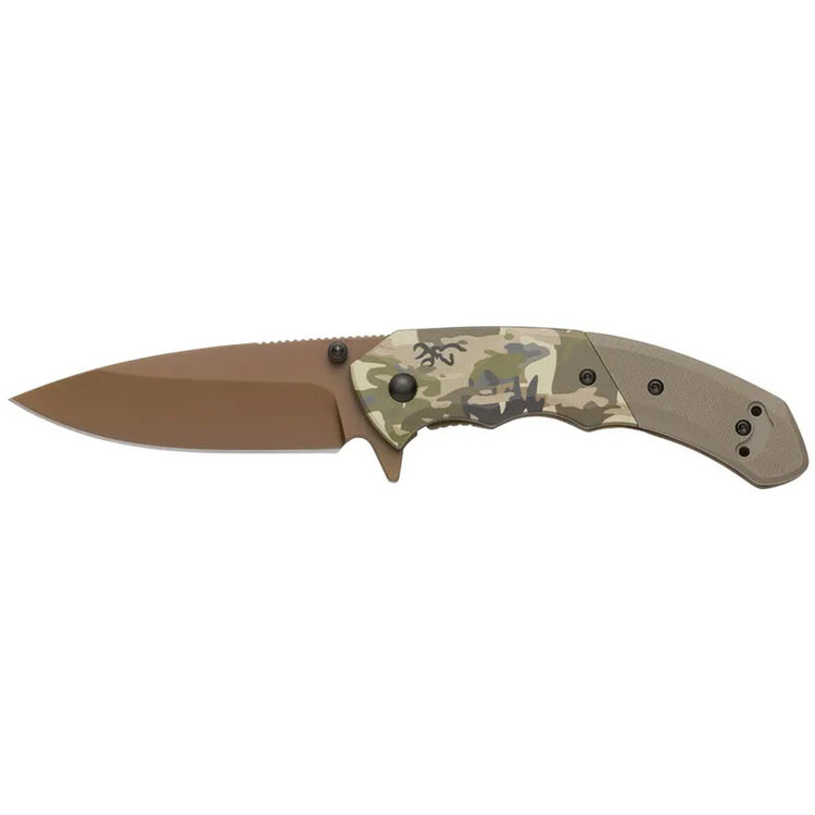 BROWNING KNIFE G10 AURIC BOXED