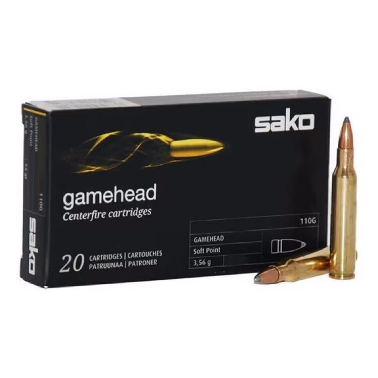 SAKO GAMEHEAD 223 REM 55GR SP 20RDS