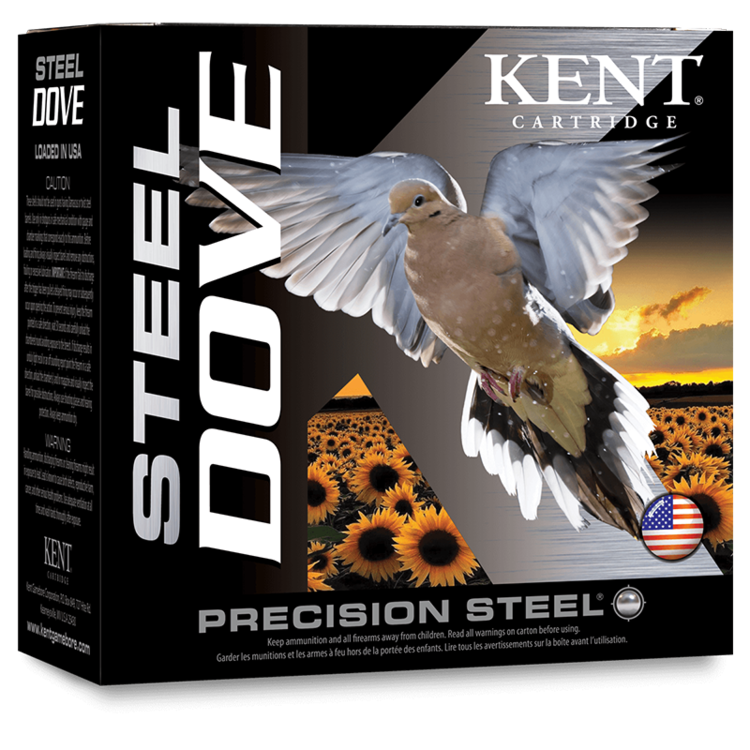 KENT KENT 20GA  2-3/4" 7/8OZ #6 1400 DOVE STEEL 25 rds