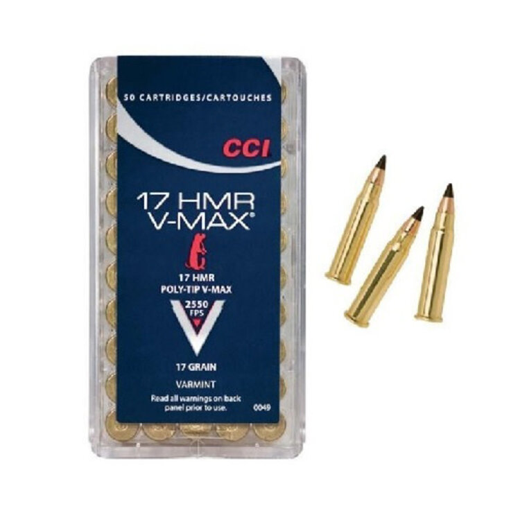 CCI CCI 17 HMR V-MAX 17GR 50RD