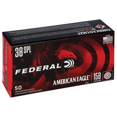 FEDERAL AMERICAN EAGLE 38 SPECIAL CAL 158gr 50rds