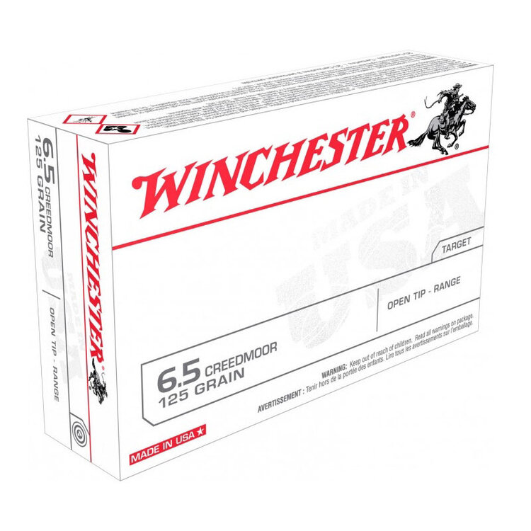 WINCHESTER 6.5 CREEDMOOR 125GR FMJ 20RDS
