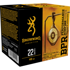 BROWNING 22LR 40GR LRN HV 400RDS 1255FPS BLACK OXIDE
