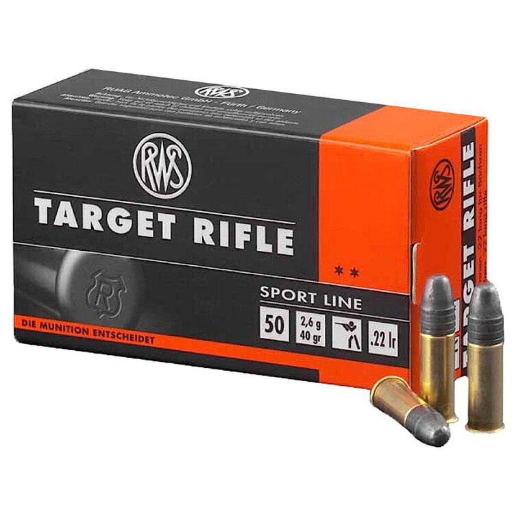 RWS RWS  22 LR 40gr  TARGET RIFLE BRICK 500rds