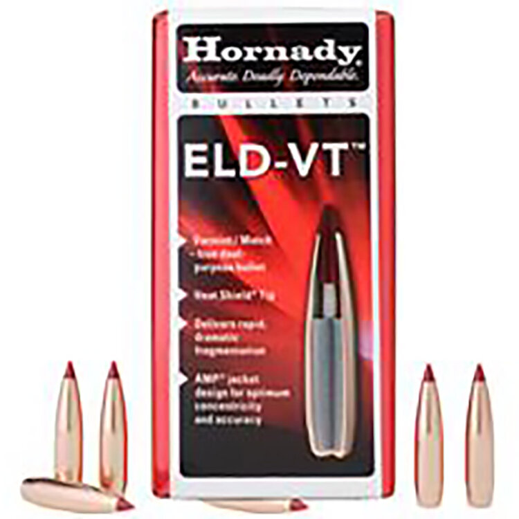 HORNADY HORNADY BULLET 22 CAL .224 62 GR ELD-VT