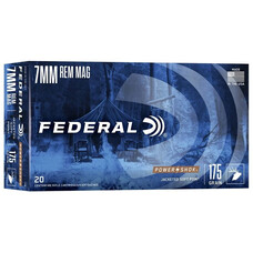 FEDERAL FEDERAL 7MM REM MAG 175GR POWER SHOCK 20RDS