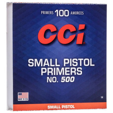 CCI CCI #500 SM PISTOL PRIMERS BRICK OF 1000