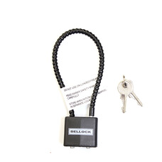BELL KEYED ALIKE 8" CABLE LOCK