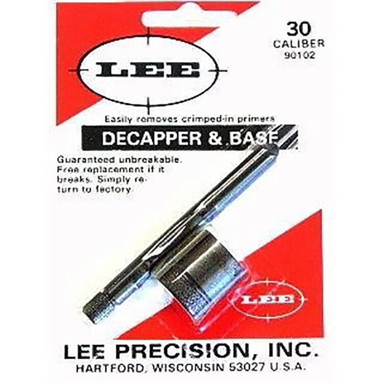 LEE LEE 30 CAL DECAPPER & BASE