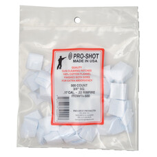 PRO-SHOT PRO-SHOT 17-22 CAL 500CT PATCHES