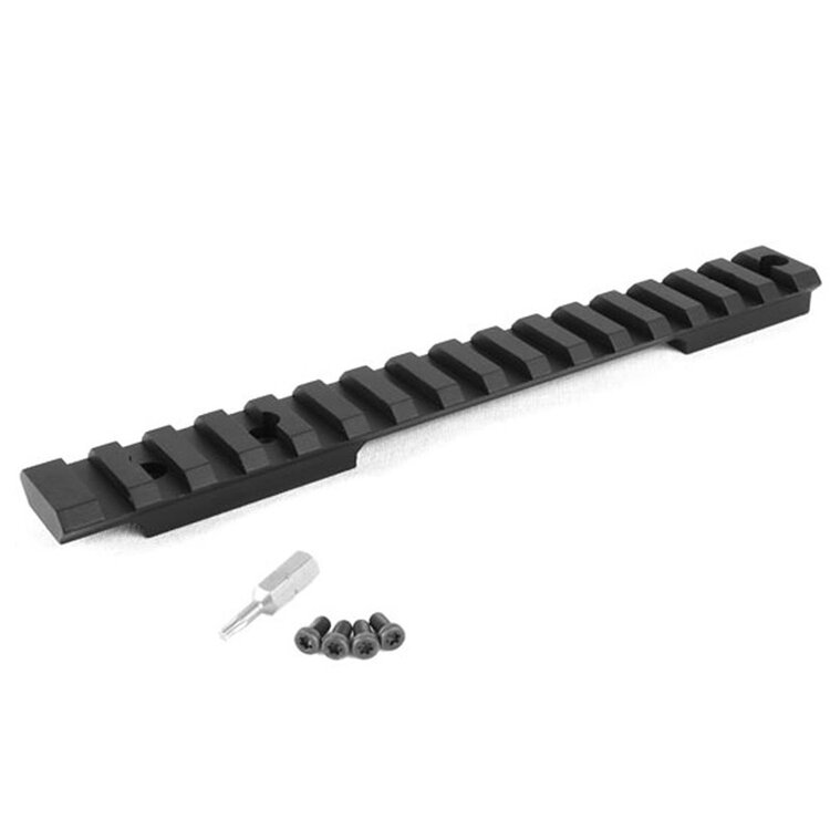 EGW HD Weatherby Mark V TRR (6 lug only) Picatinny Scope Mount 20 MOA