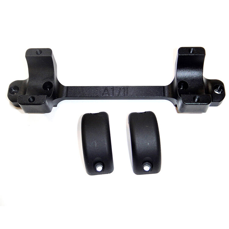 DNZ PRODUCTS DNZ GAME REAPER SAVAGE ROUND RECEIVER  LONG ACTION 30MM MED 20MOA RING BASE