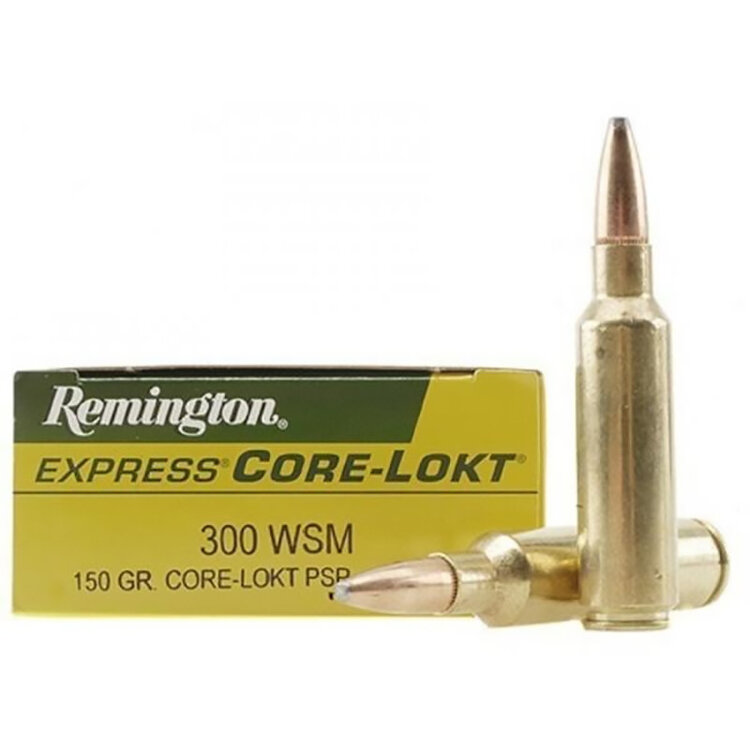 REMINGTON 300 WSM 150gr PSP  CORE LOKT 20rds