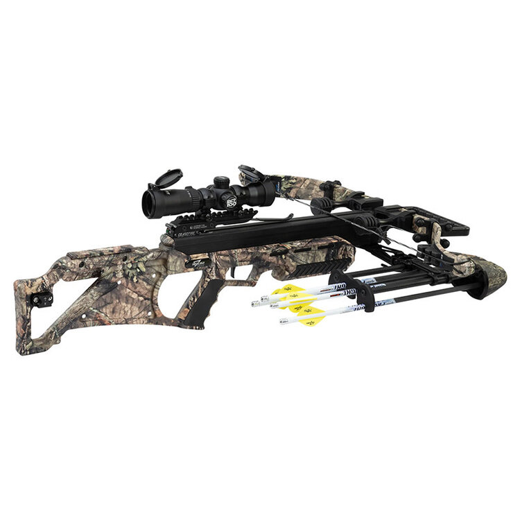 EXCALIBUR EXCALIBUR MICRO SUPPRESSOR EXTREME CROSSBOW PACKAGE - MOBUC W/ TACT100 SCOPE & CHARGER EXT