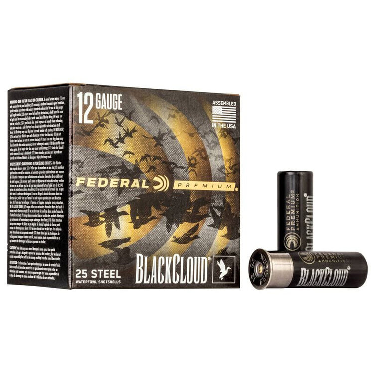 FEDERAL FEDERAL BLACK CLOUD 12 GA. 3" 1.1/4 OZ. BB 25RDS