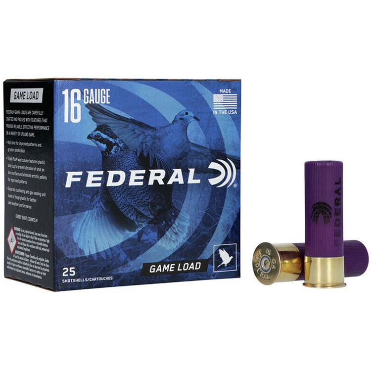 FEDERAL FEDERAL 16GA GAME LOAD 23/4" 1OZ #6