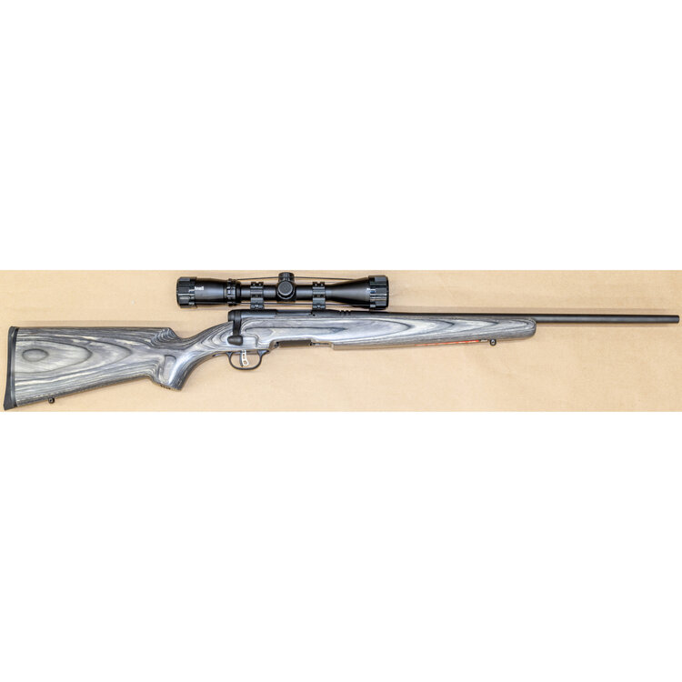 SAVAGE B MAG BOLT ACTION  17WSM  22" BARREL LAMINATE WITH SCOPE